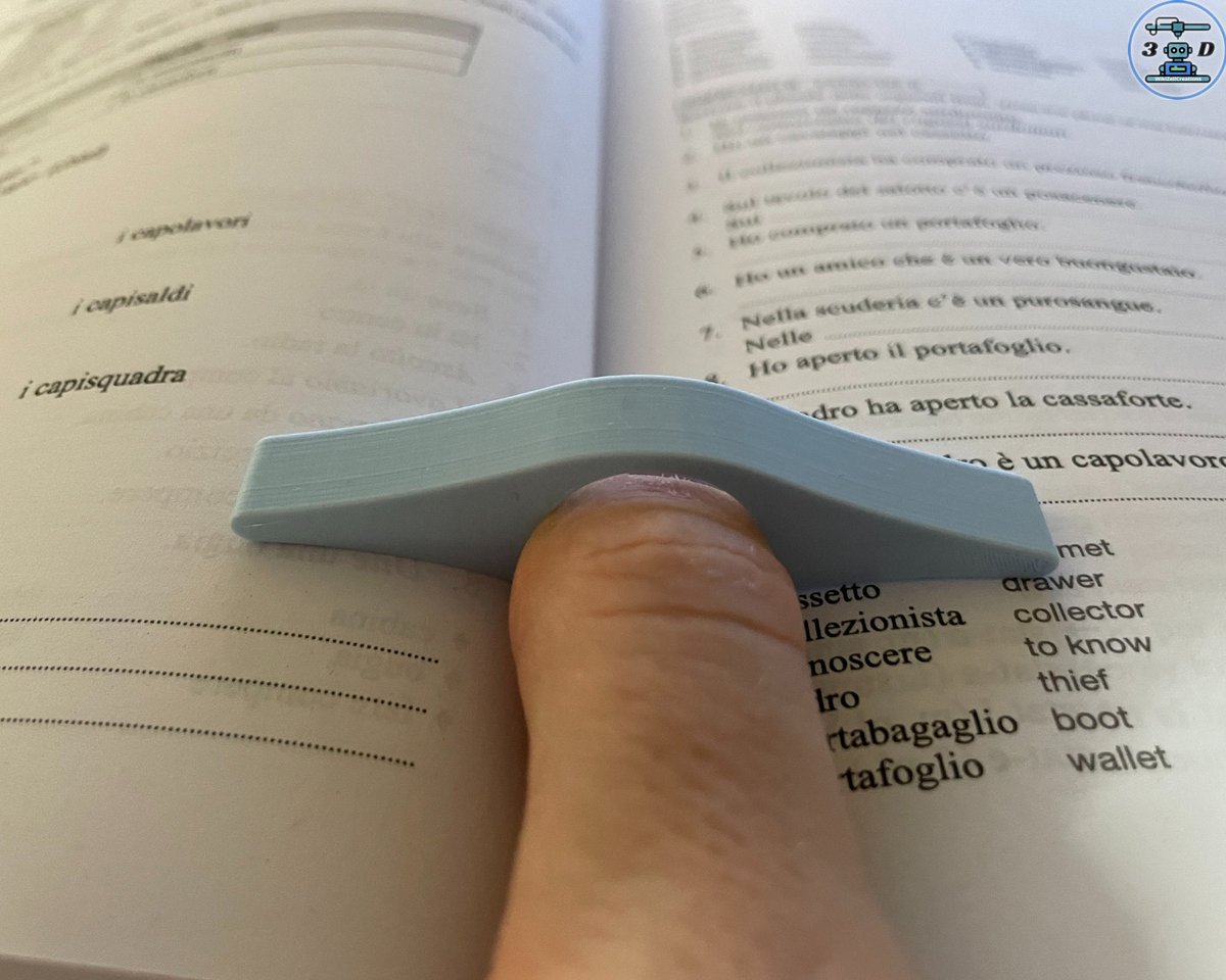Book Page Holder | Thumb Page Holder | Book Accessories | Book Holder - Image 1