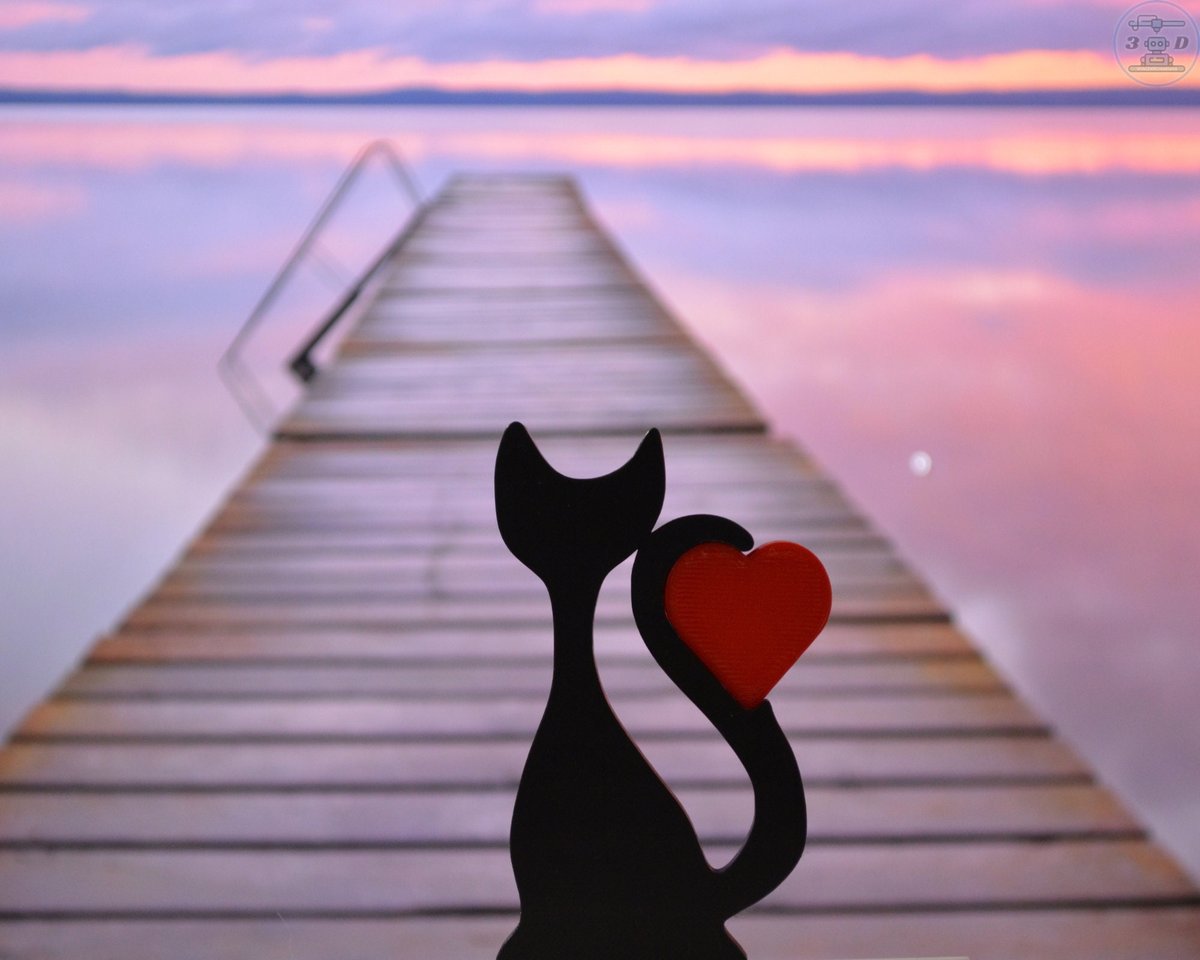Cat Decoration Silhouette Customizable | Cat Shaped Statue | Black Cat Figure | Cat Home Decoration - Image 3