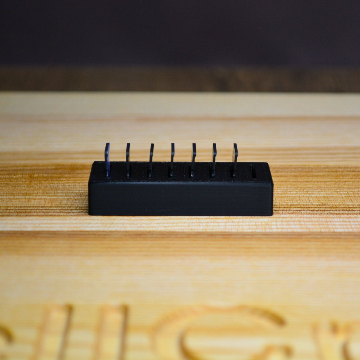 Customizable Micro SD Card Organizer with 8 Slots - Choose Your Color - Image 2