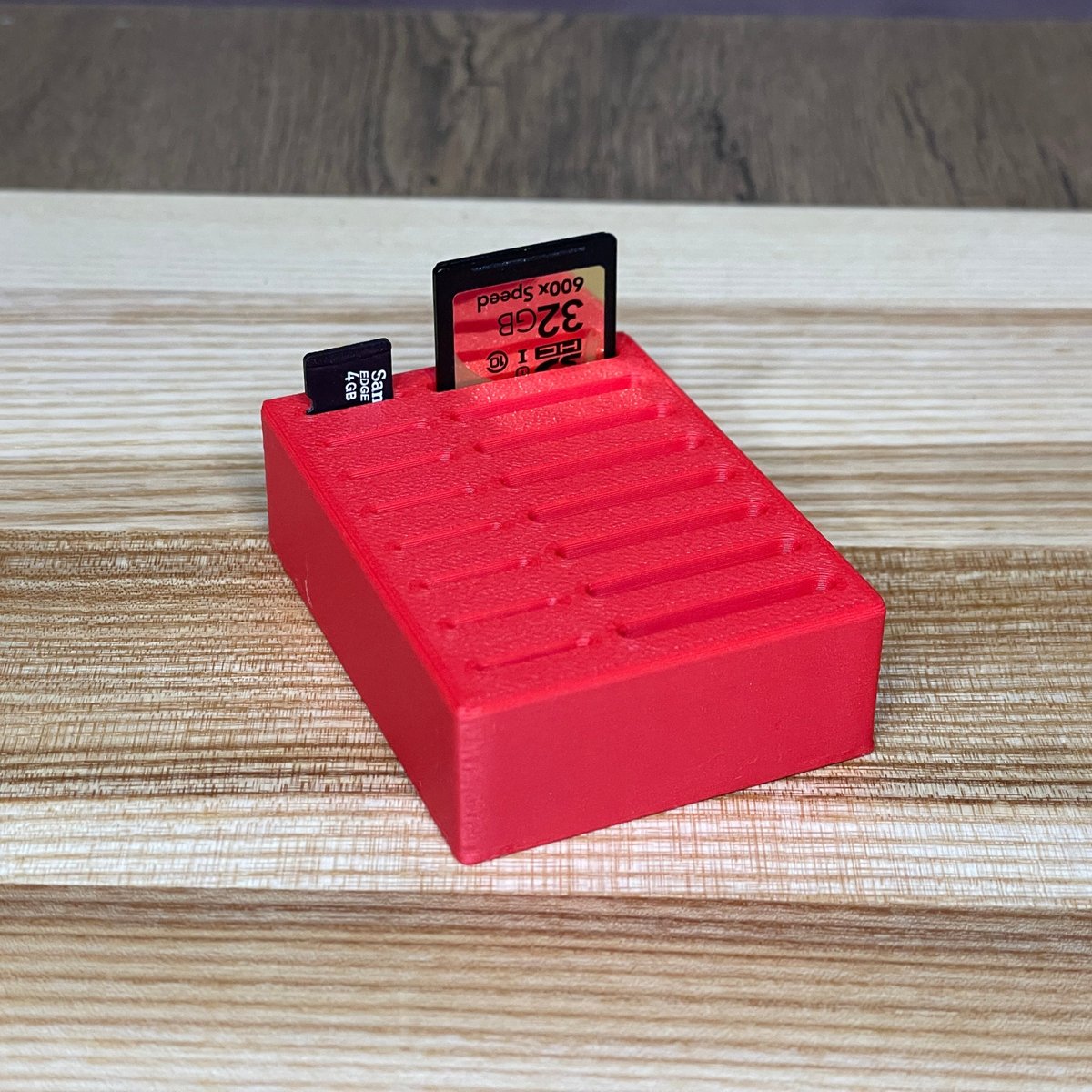 Customizable SD Card and Micro SD Card Organizer with 8 Slots - Choose Your Color - Image 6