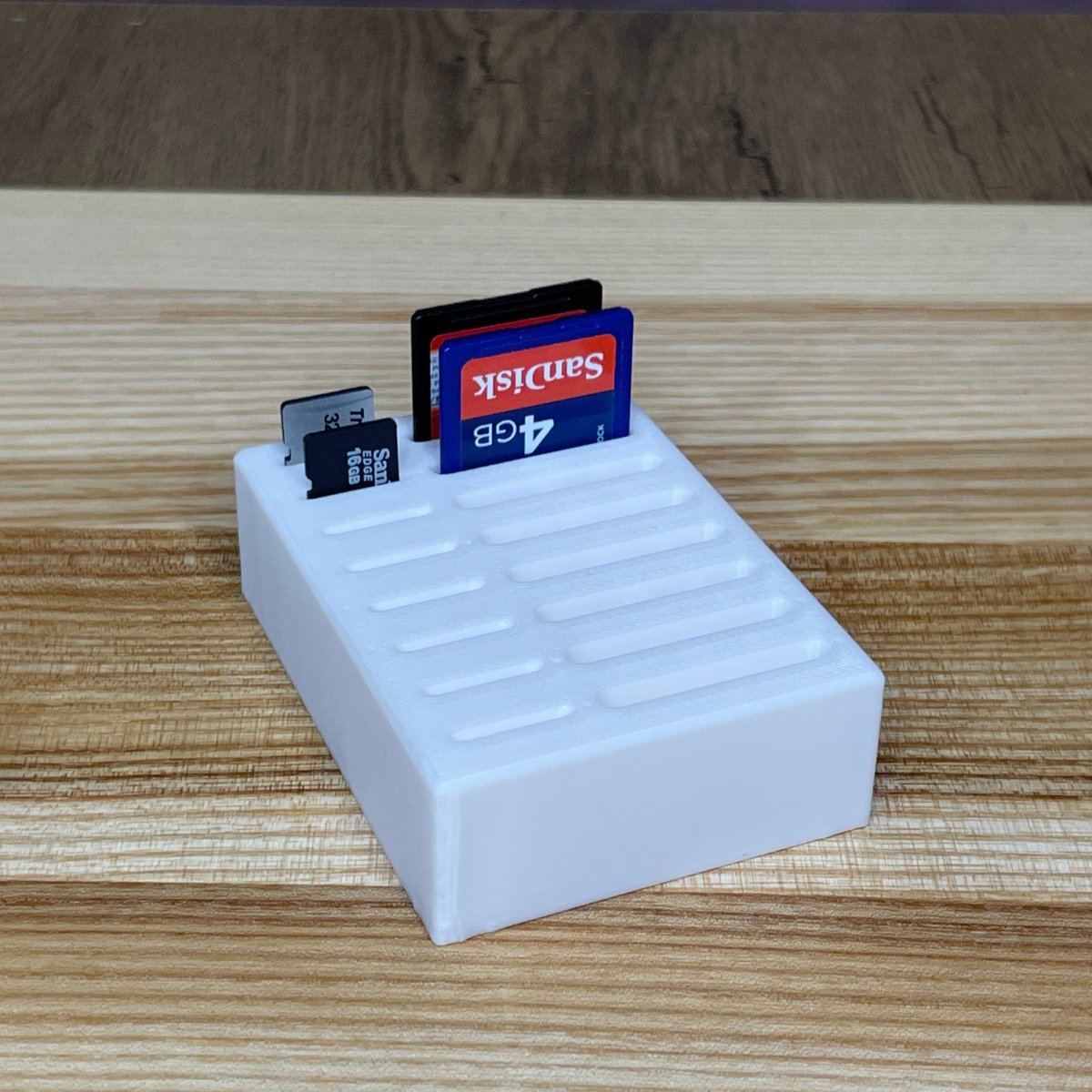 Customizable SD Card and Micro SD Card Organizer with 8 Slots - Choose Your Color - Image 7