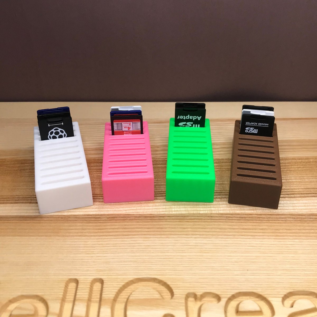 Customizable SD Card Organizer with 10 Slots - Choose Your Color - Image 1