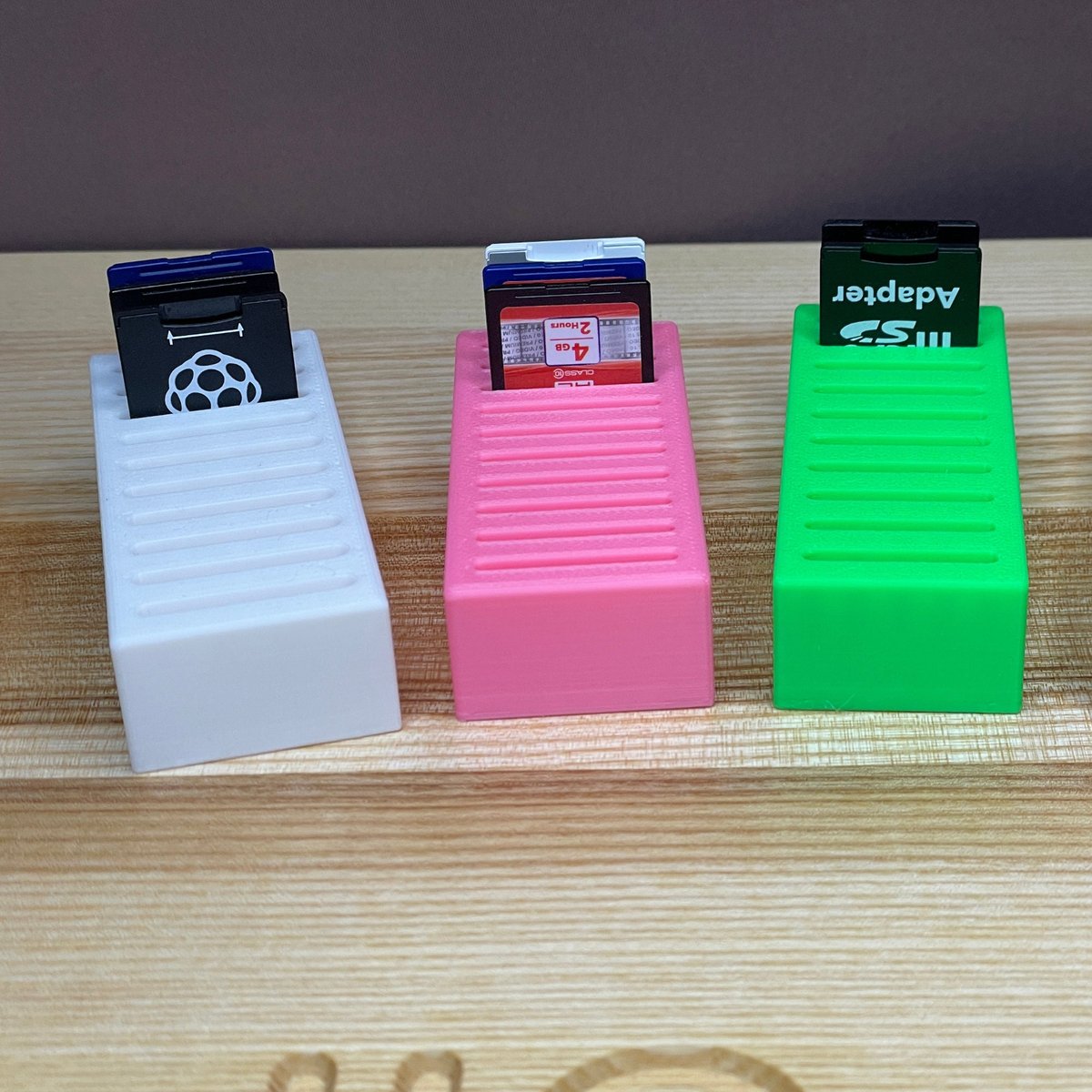 Customizable SD Card Organizer with 10 Slots - Choose Your Color - Image 3