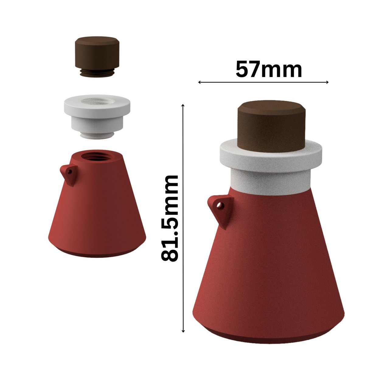 Enchanting Potion Vial | Cosplay Vial | Keychain - Image 3