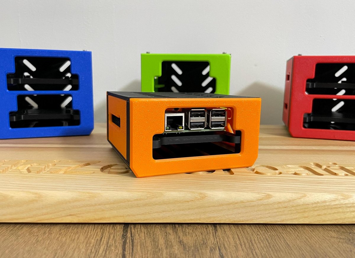 Mini PiCube - Raspberry Pi Case with SSD slot - Image 1