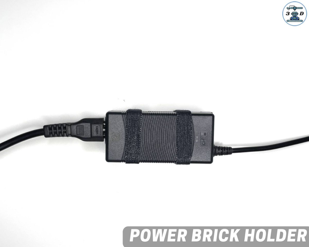 Mount for Power Bricks: Declutter Your Workspace - Image 2