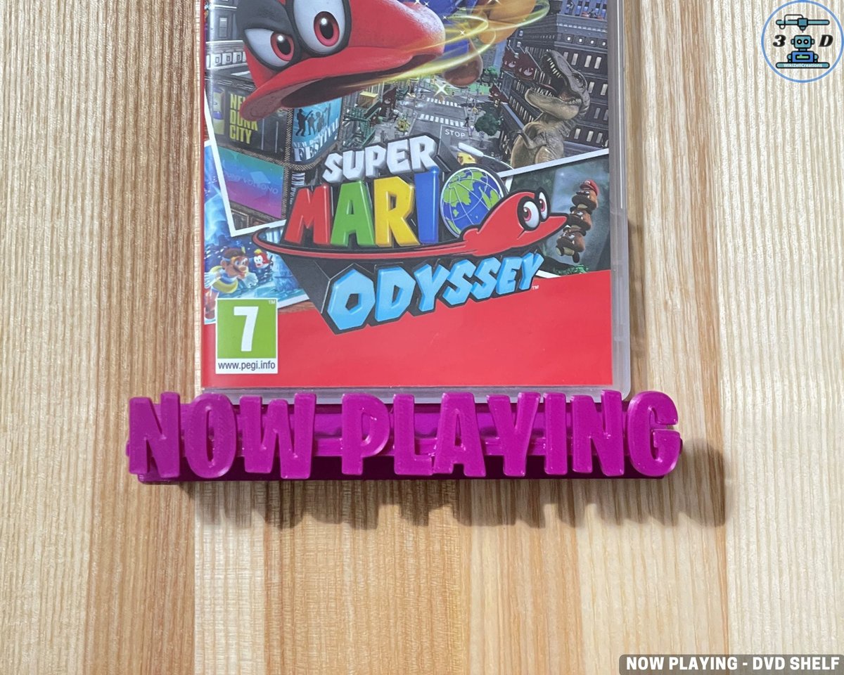 Now Playing Video Game or DVD Display Shelf - Image 1