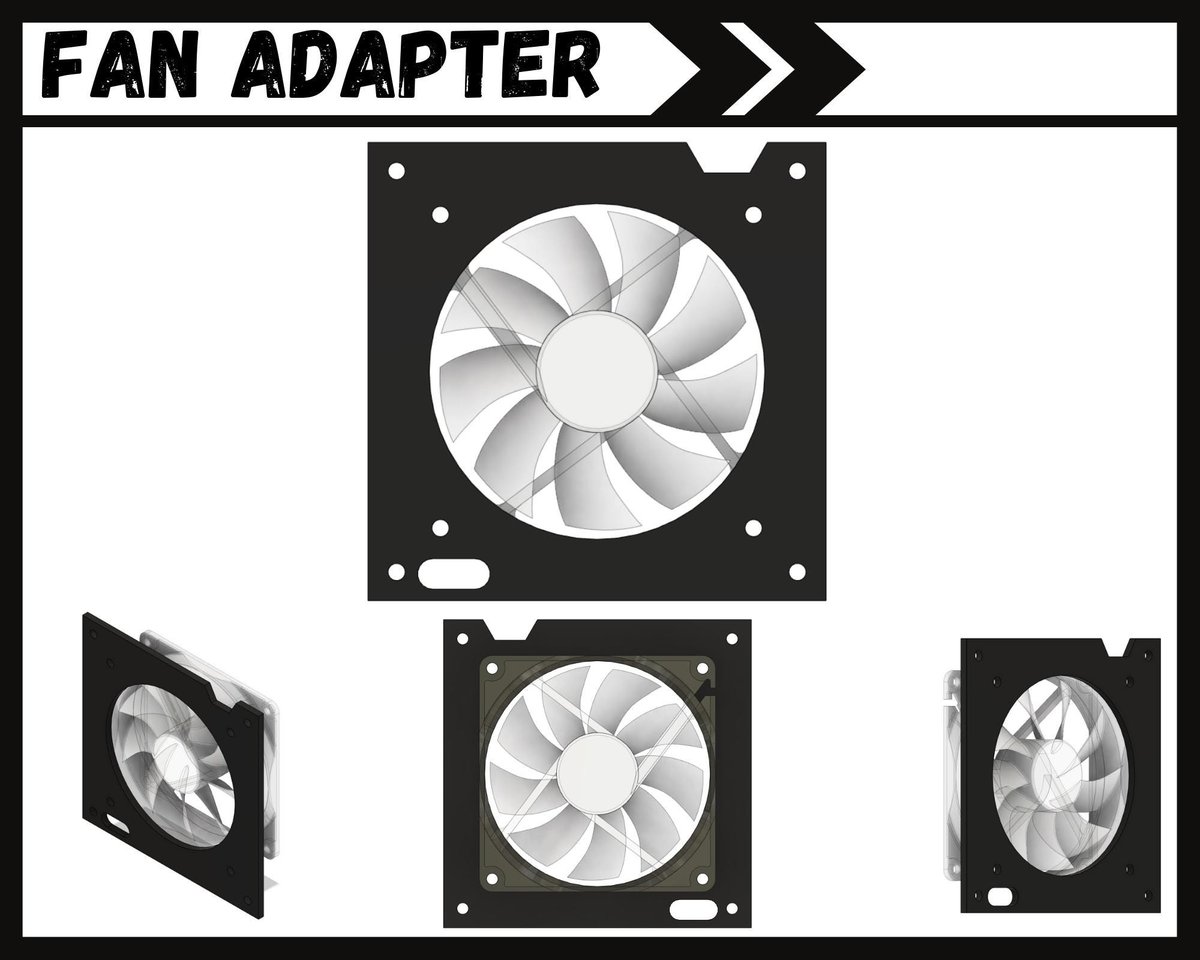 PC Fan Adapter – Versatile Sizes for Enhanced Cooling | Noctua Fan Adapter - Image 8