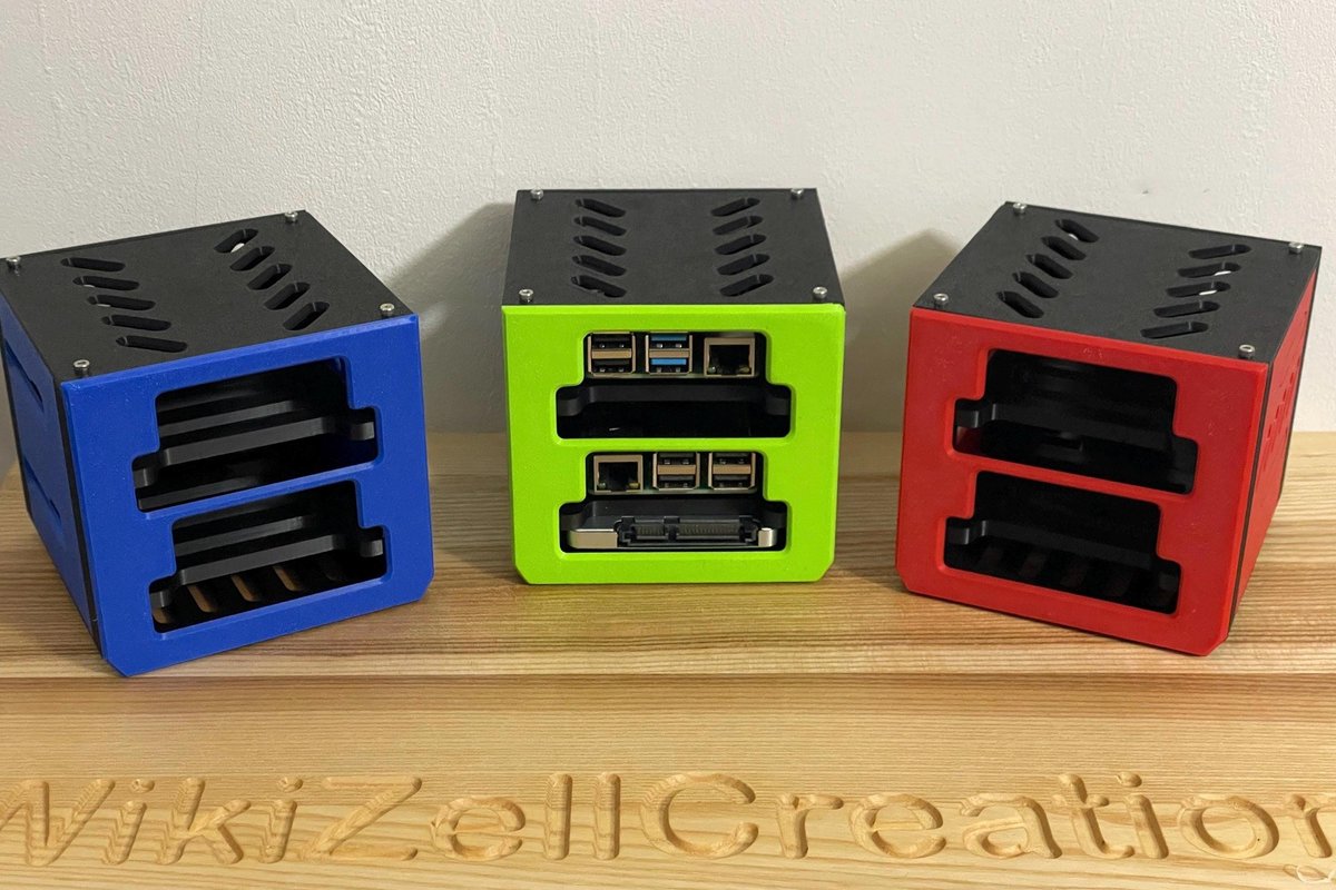 PiCube - Raspberry Pi Case with SSD slot - Image 1