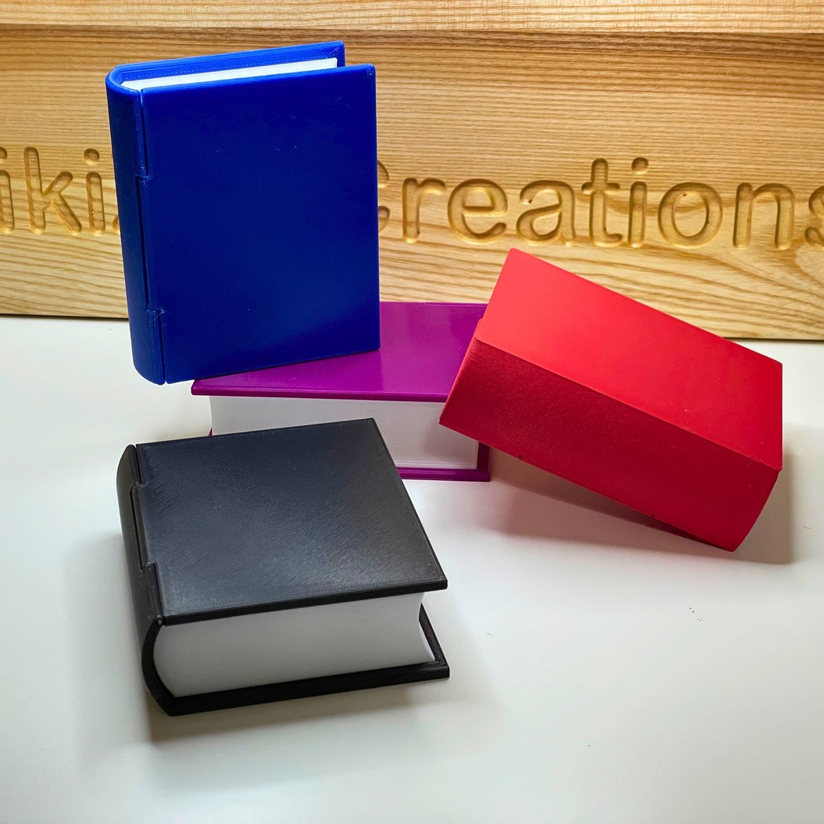 SD Card and Micro SD Card Holder Book Shaped / Mini Brands / Storage / Organizer / Desk Storage / Office / Office Gift - Image 4